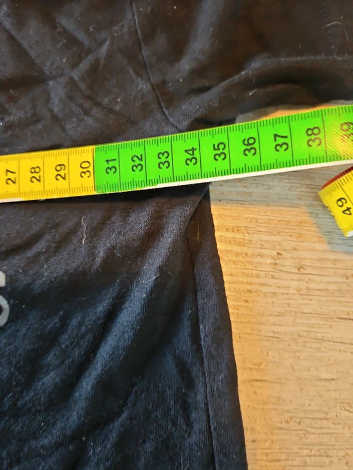 T shirt noir à manches courtes, Calvin Klein, 12/14 ans, peu mis - photo numéro 6