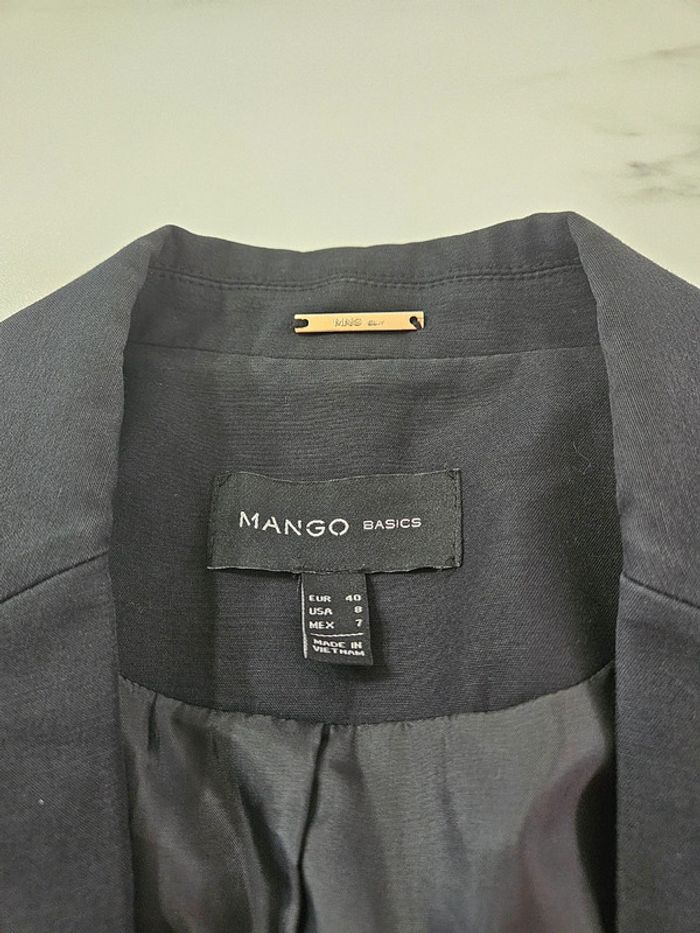 Mango blazer noir taille 40 - photo numéro 6