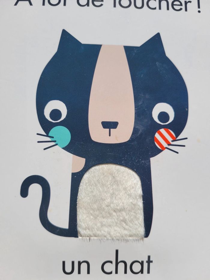 Imagier Larousse Jeunesse, à toucher ,Les Mots - photo numéro 4