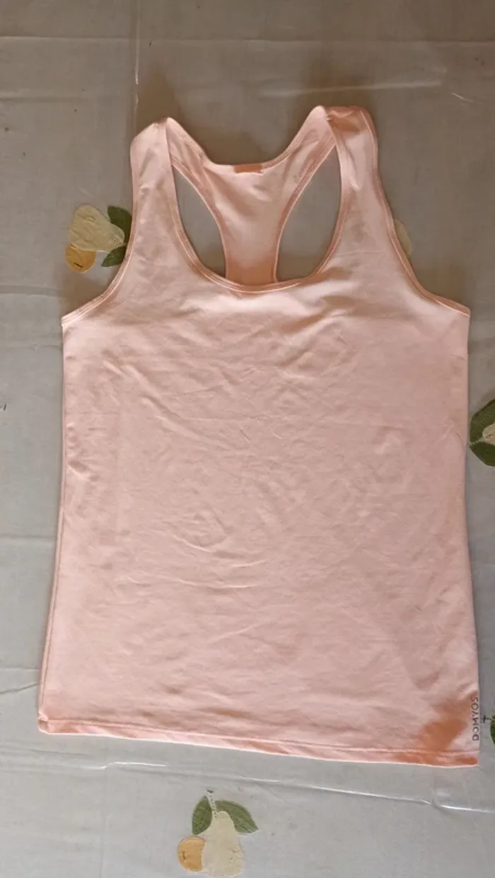 Débardeur sport Domyos Rose