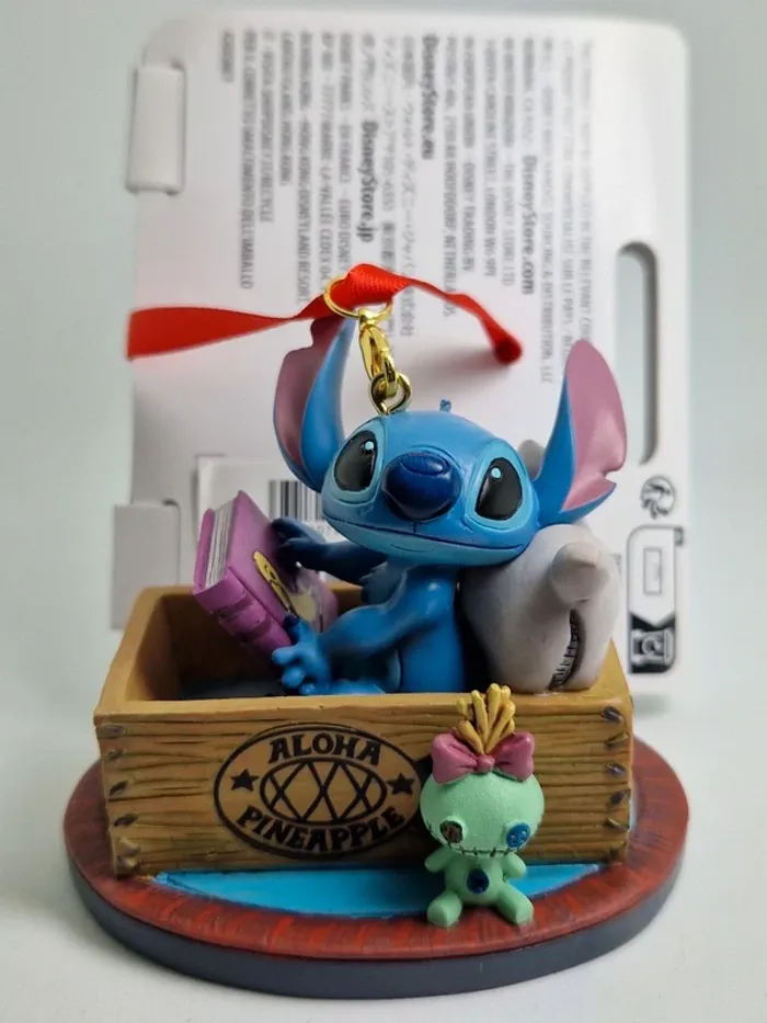 D259 Stitch Sketchbook Ornament, Lilo & Stitch Figurine - photo numéro 2