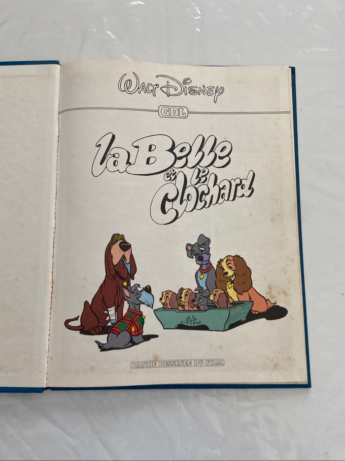 BD Disney la belle et le clochard 1976 - photo numéro 7