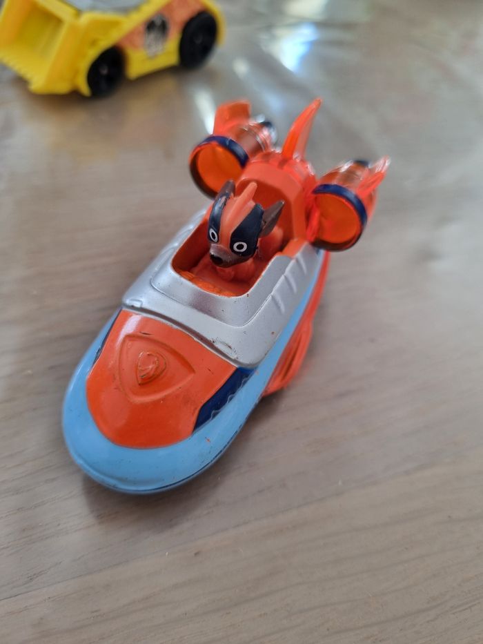 Lot 4 véhicules en métal pat patrouille - photo numéro 8