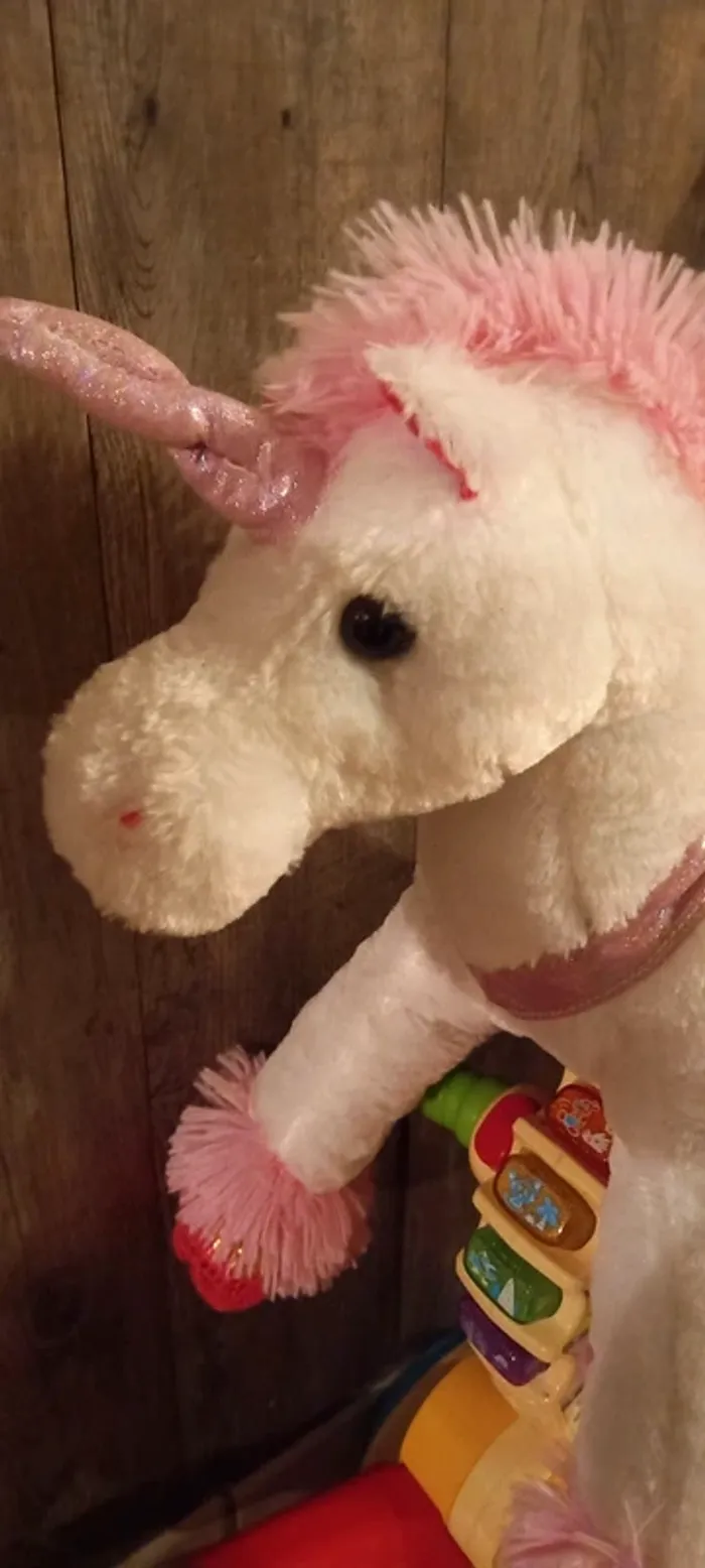 Peluche licorne - photo numéro 2