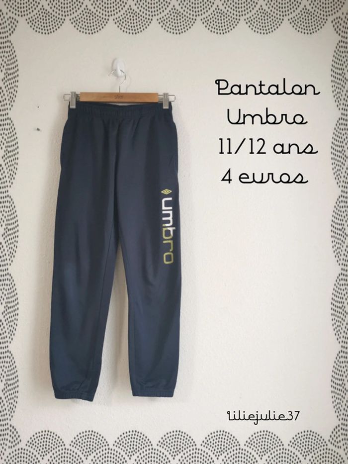 Pantalon Umbro 11/12 ans