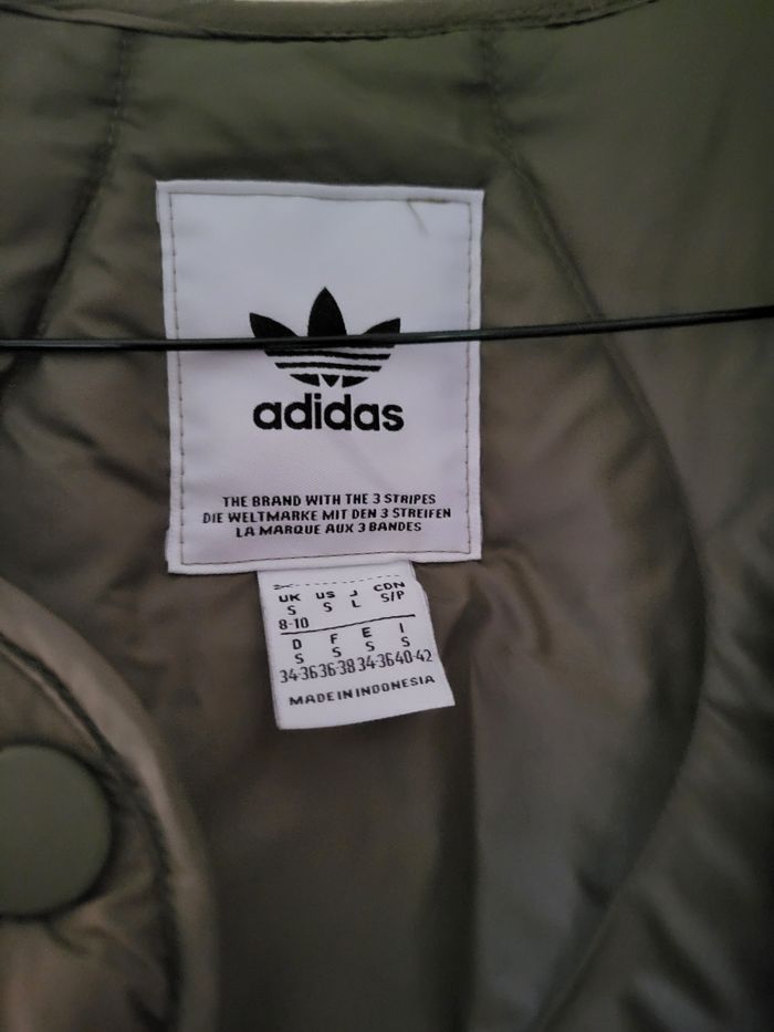 Adidas Veste matelassée kaki - photo numéro 4