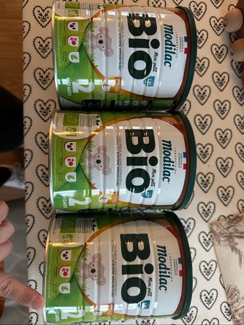 Lait modilac bio 2 eme âge neuf