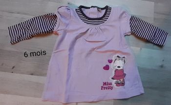 Tee-shirt manches longues fille
