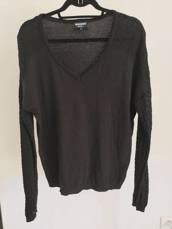 Bonobo Pull dentelle noir XL