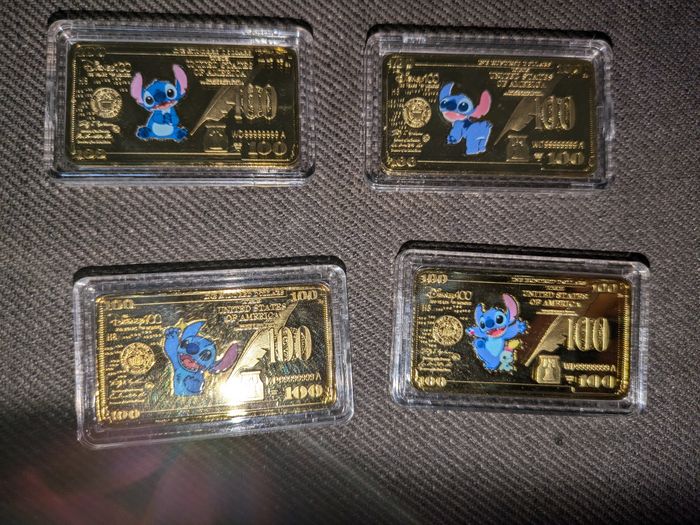 Plaquettes billets collection Stitch - photo numéro 3