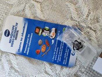 Lamelles réutilisables pour microscope Vtech