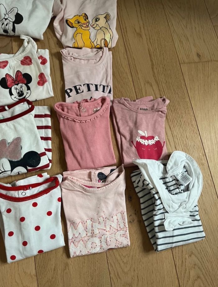 Lot t shirt 12 mois - photo numéro 2