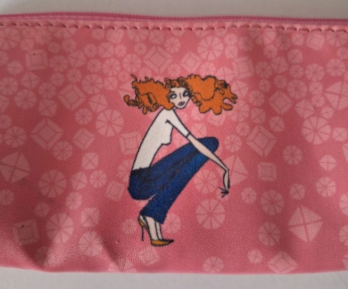 Trousse rose zippée Clairefontaine - photo numéro 4