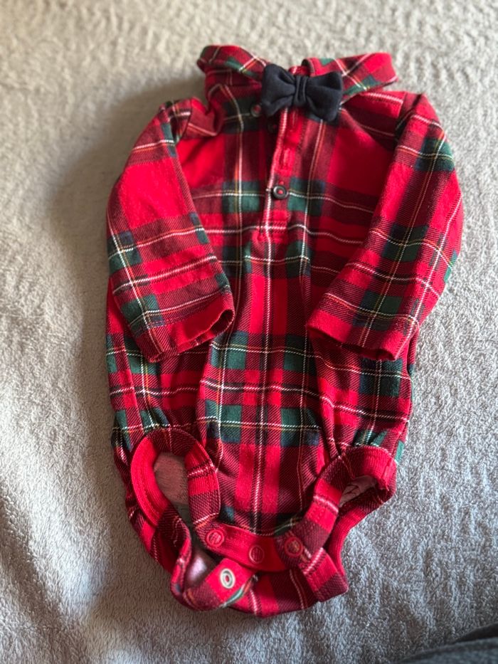 Lot de body et bonnet naissance garçon