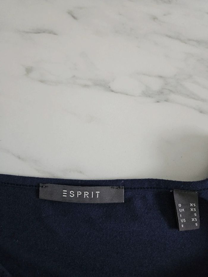 Esprit blouse bleu taille XS - photo numéro 5