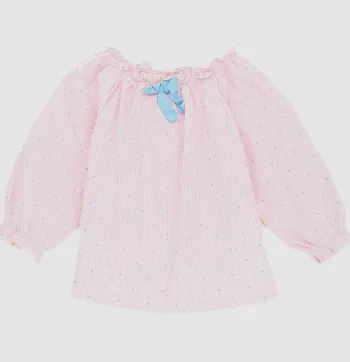 Blouse à manches longues 6 mois en coton Jacadi