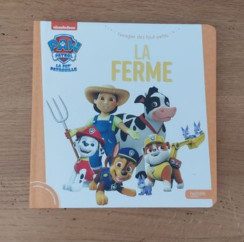 Livre cartonné : la ferme - pat patrouille - hachette Jeunesse 
