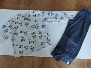 Pyjama mickey gris