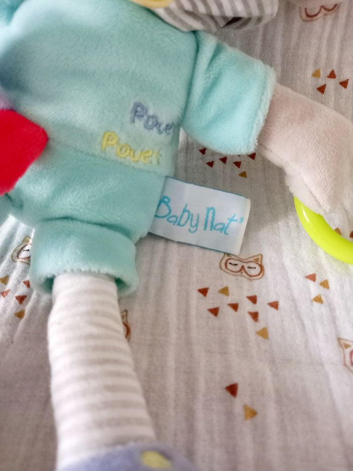 Doudou souris d'activité Baby Nat Marceau - photo numéro 2