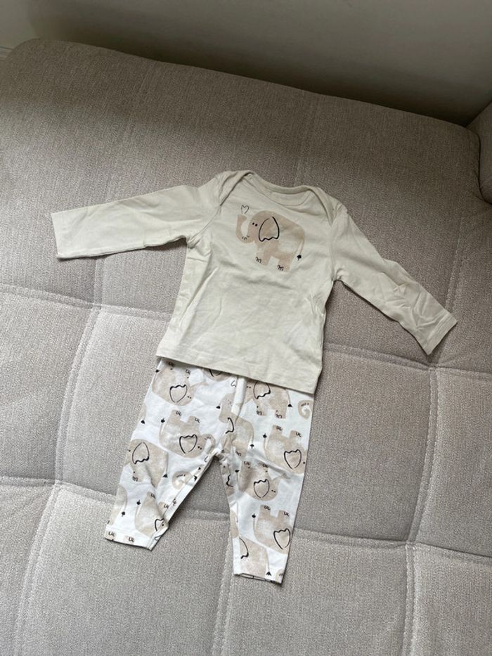 Ensemble éléphant bébé