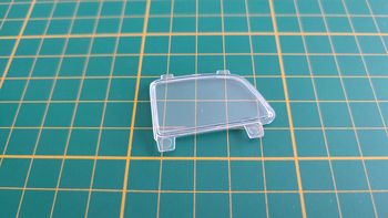 Vitre arrière gauche pièce détachée miniature 1/18 Solido Citroën traction type 11 B 1938 #C27