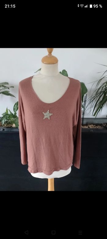 Pull col V Made In Italy 