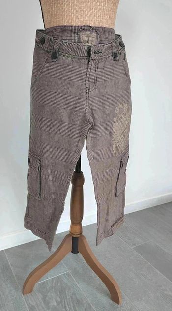 35 € Pantacourt vintage Y2k Teddy Smith w28