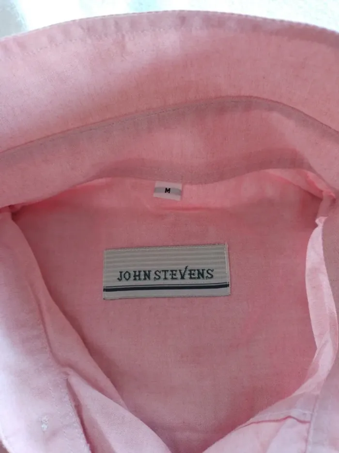 Chemise Homme Rose Manches Courtes - photo numéro 3