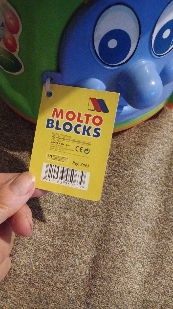 Block de molto champignons 🍄 forme de jeux éducatif neuf - photo numéro 2