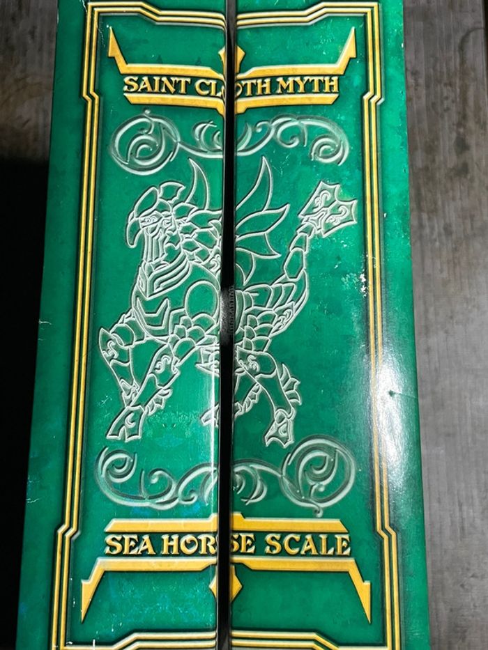 Figurine Saint Seya | Bandai ~ Sea Horse Baian / Action Figure 2005 - photo numéro 2