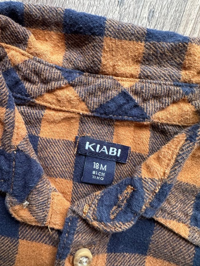 - Chemise Kiabi - 18 mois - Très bon état - photo numéro 2