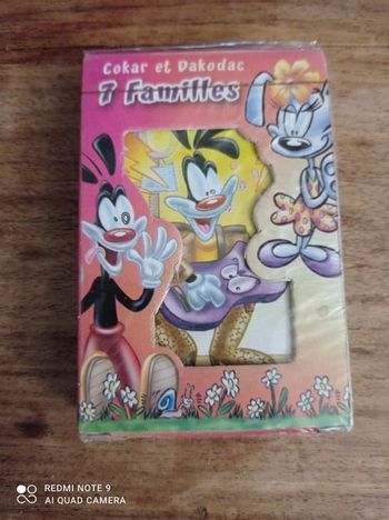 Jeu de 7 familles sous blister NEUF