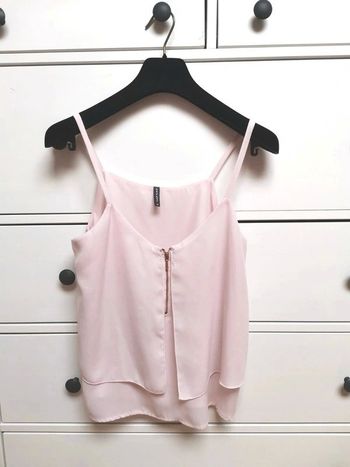 Top fluide rose poudrée | NafNaf | Made in France 🇫🇷