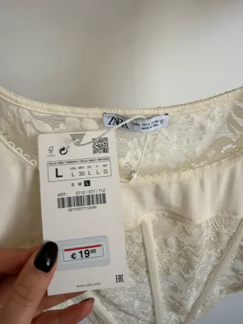 Corset dentelle Zara