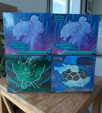 Pokémon - Lot de 4 ETB - Coffret Dresseur d’Elite