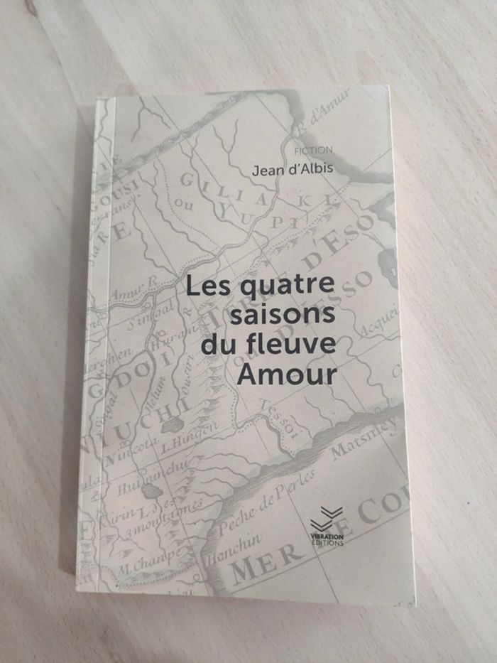 Livre grand format les quatre saisons du fleuve amour Jean d'Albis