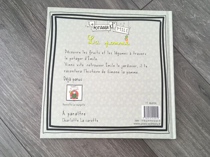 Livre "Le potager d'Emilie : La pomme" - photo numéro 5
