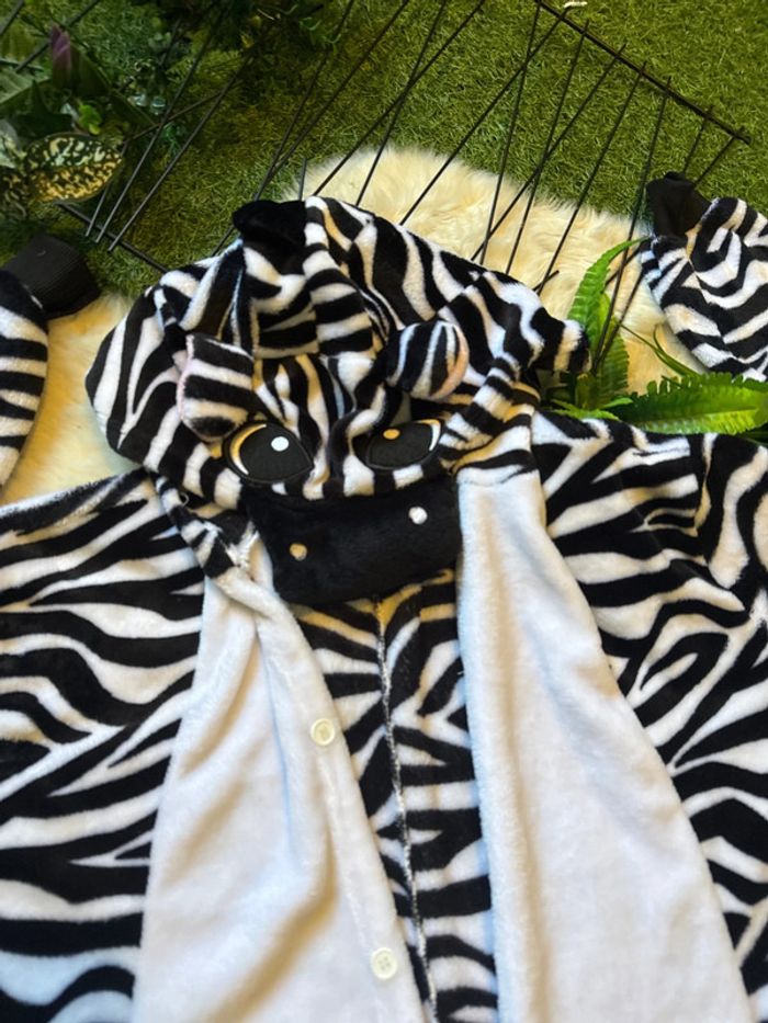 Pyjama zèbres MIXTE Taille XL - photo numéro 4
