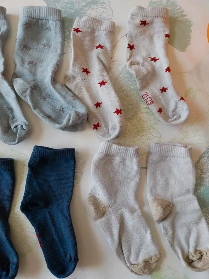 Lot paires de chaussettes et slips garçon 2-3 ans - photo numéro 4