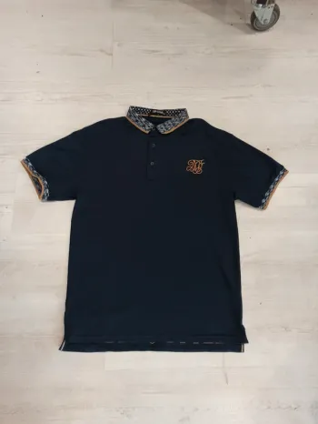 Polo bleu marine homme xxl