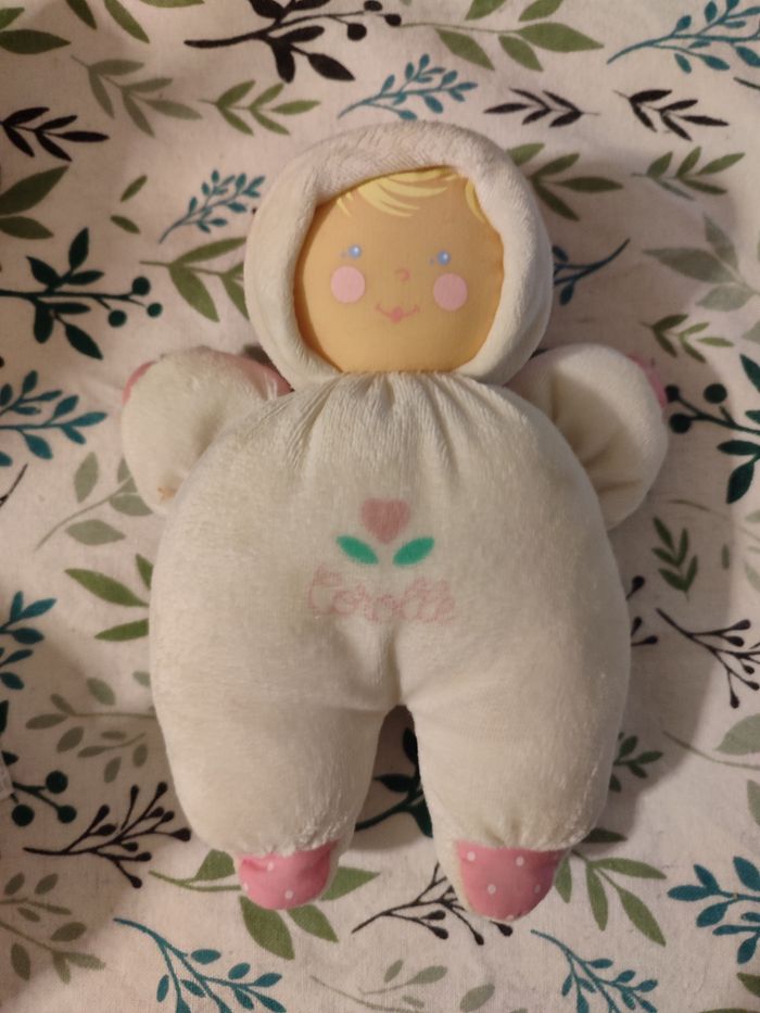 Doudou poupée corolle vintage