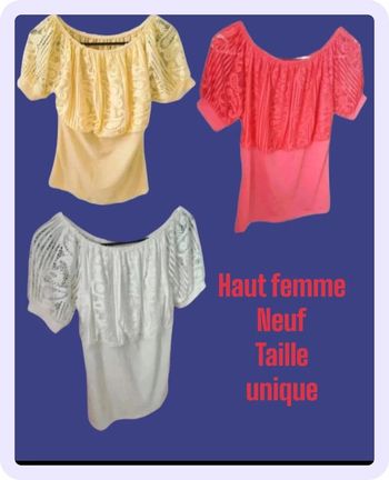 Haut femme neuf  taille unique