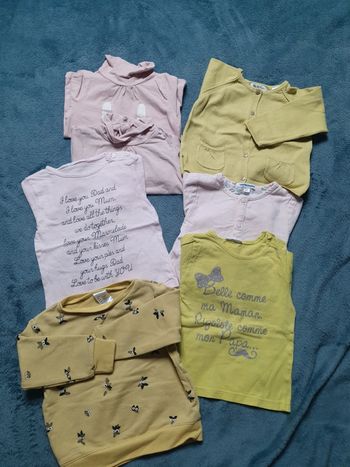 Lot bébé fille 12 mois printemps hiver