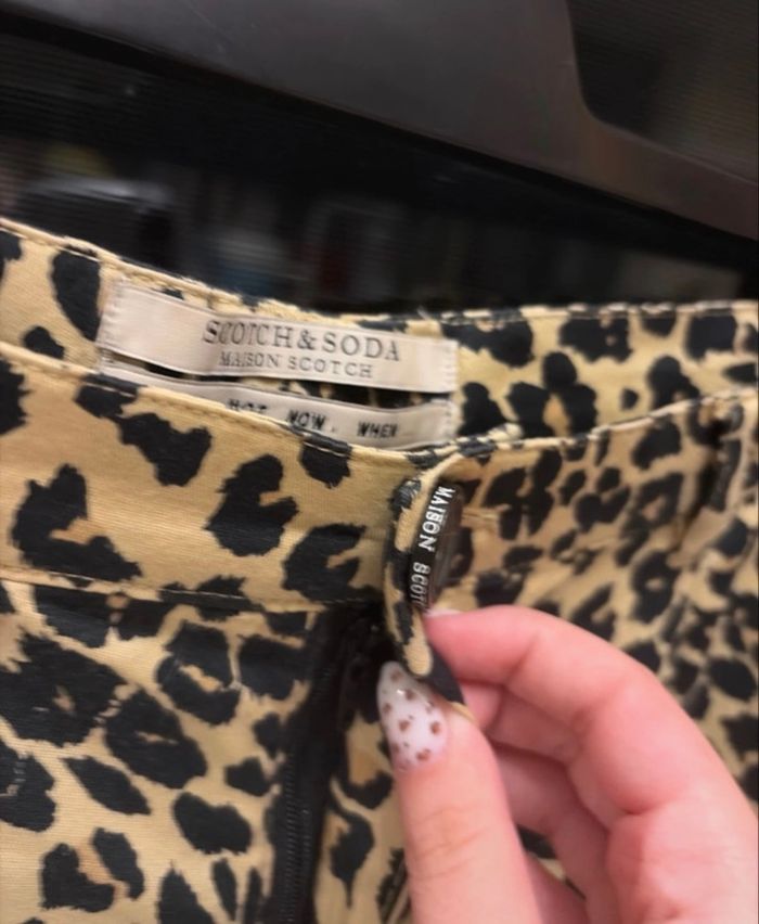 Pantalon léopard Scotch & Soda - photo numéro 4