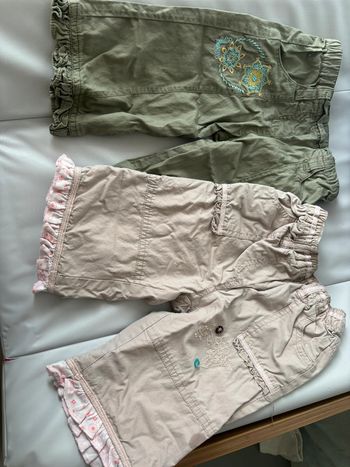Lot de deux pantalons 6 mois