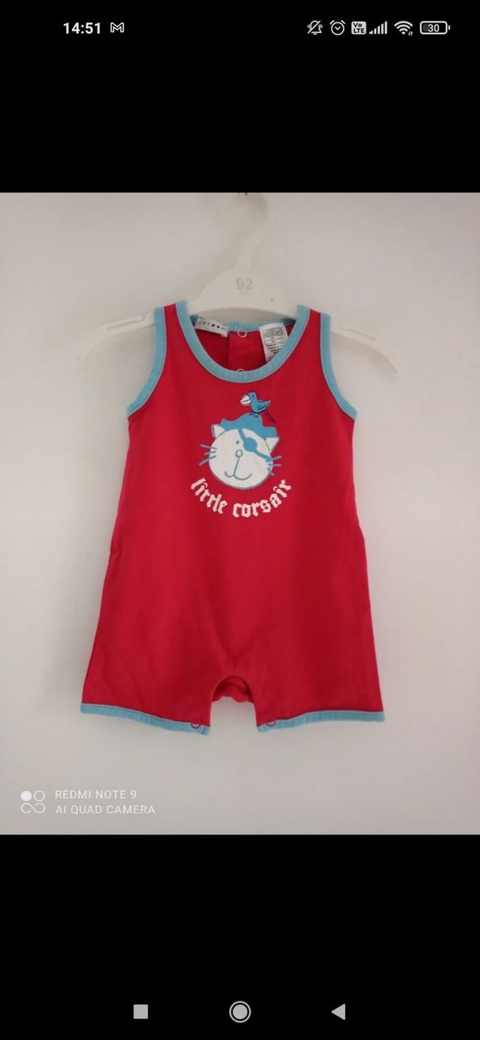 Barboteuse cocoon 1 mois