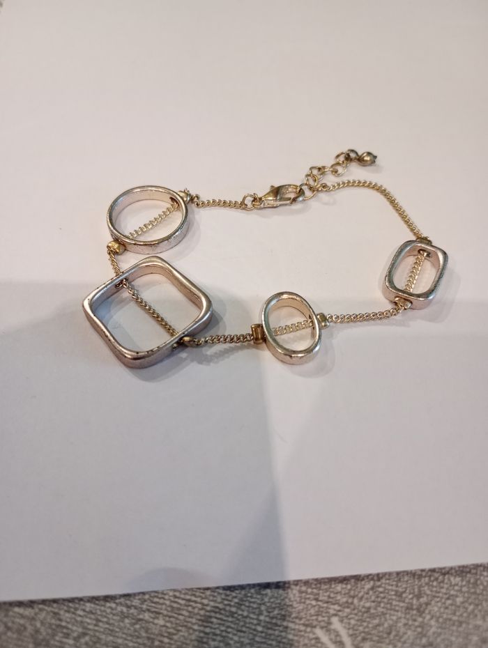 Bracelet carré rond