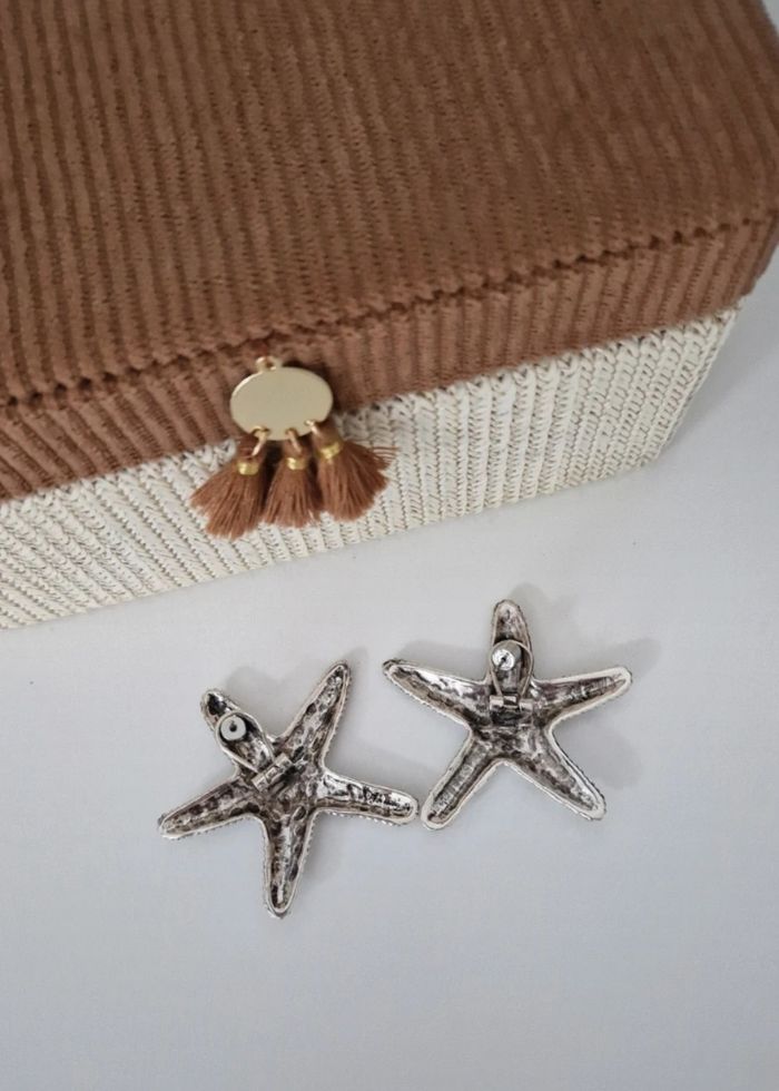 Boucle d'oreille étoiles de mer - photo numéro 2
