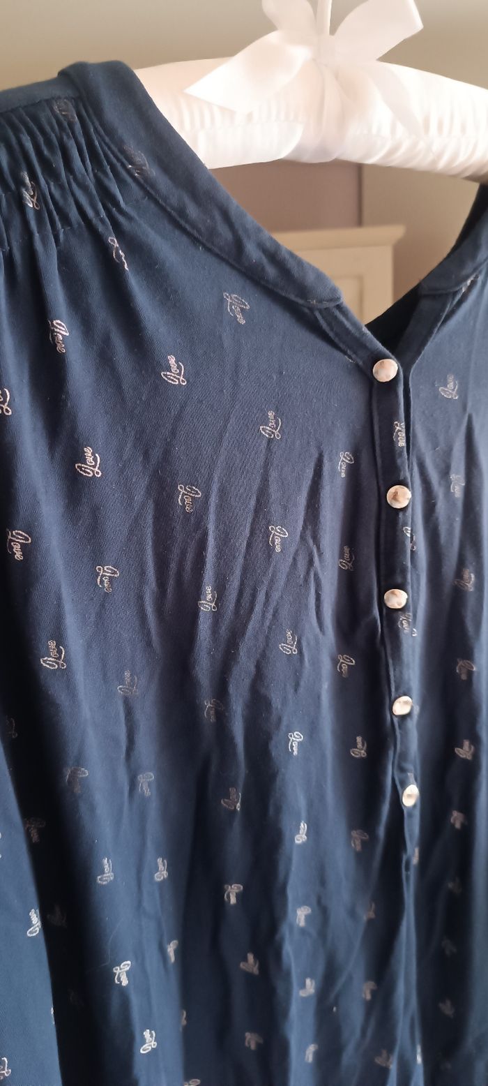 T-shirt / Blouse bleu femme - photo numéro 3