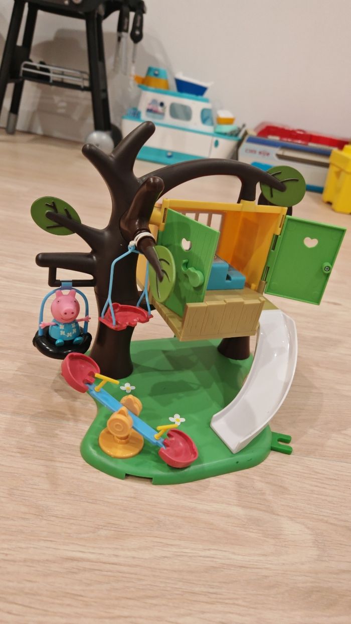 Cabane dans l'arbre Peppa pig - photo numéro 7